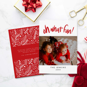 Carte Oh Quel Amusant Noël Photo