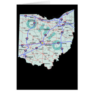 Carte Ohio