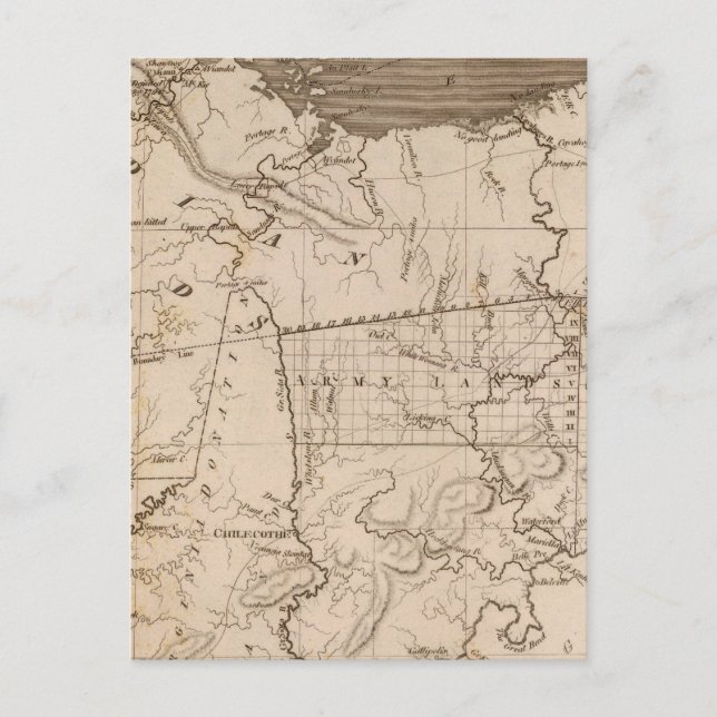 Carte Ohio par Arrowsmith (Devant)