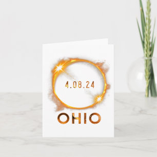 Carte Ohio Total Solaire Eclipse Avril 8 2024 Ohio Solar