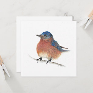 Carte Oiseau Bleu