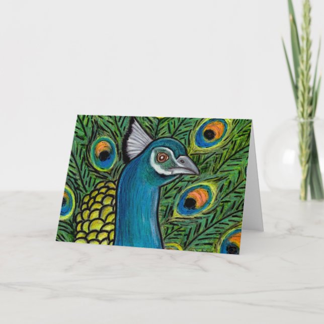Carte Oiseau du Paradis (Devant)