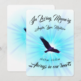 Carte Oiseau en flammes, dans la mémoire d'amour