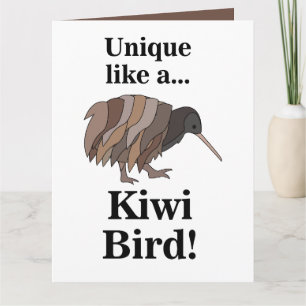 Carte Oiseau Kiwi