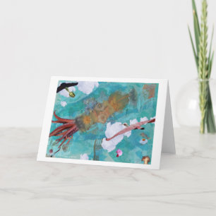 Carte Oiseaux en vol