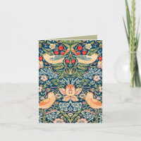 Oiseaux & Fleurs Wm Morris Art avec Sentiment