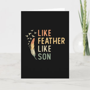 Carte Oiseaux observer comme la plume comme son ornithol