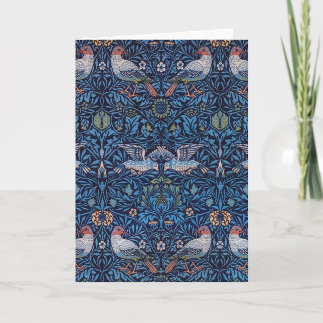 Carte Oiseaux, William Morris (Devant)