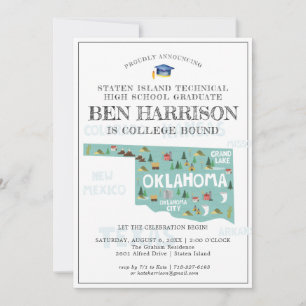 Carte Oklahoma College Bound Graduation Party