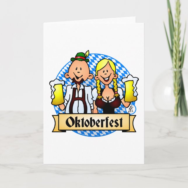Carte Oktoberfest (Devant)