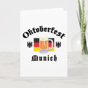 Carte Oktoberfest Munich Gift