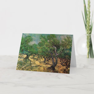 Carte Olive Grove par Vincent van Gogh