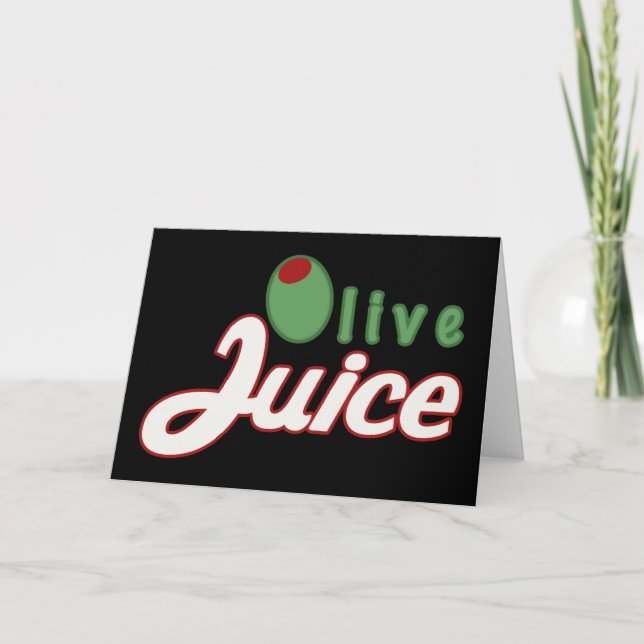 Carte Olive Juice (Devant)
