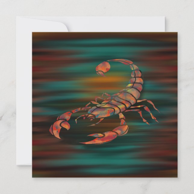 Carte Ombres Dansantes Du Roi Scorpion (Devant)
