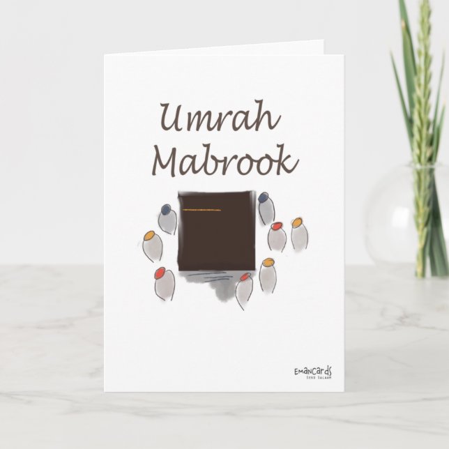 Carte Omra Mabrouk (Devant)
