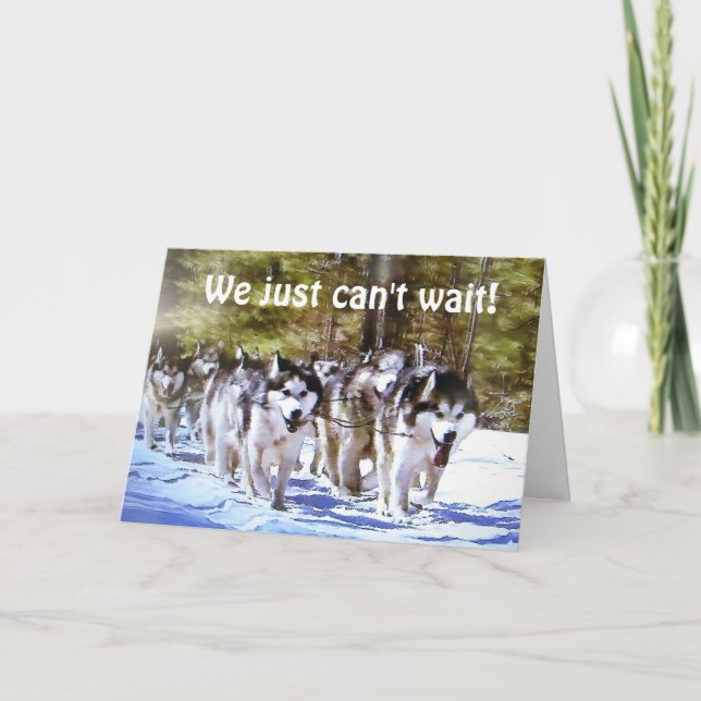 Carte ON NE PEUT PAS ATTENDRE DE VOUS DIRE "HEUREUX 30èm (Devant)