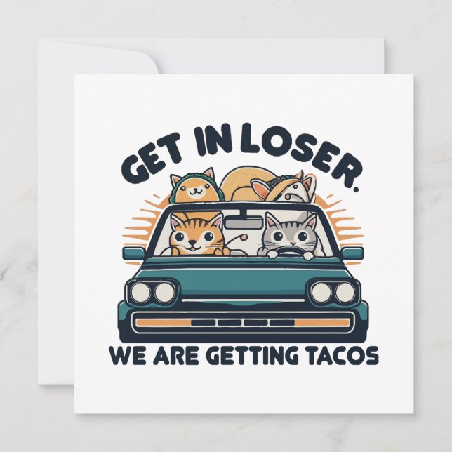Carte On perd, on obtient des Tacos (Devant)