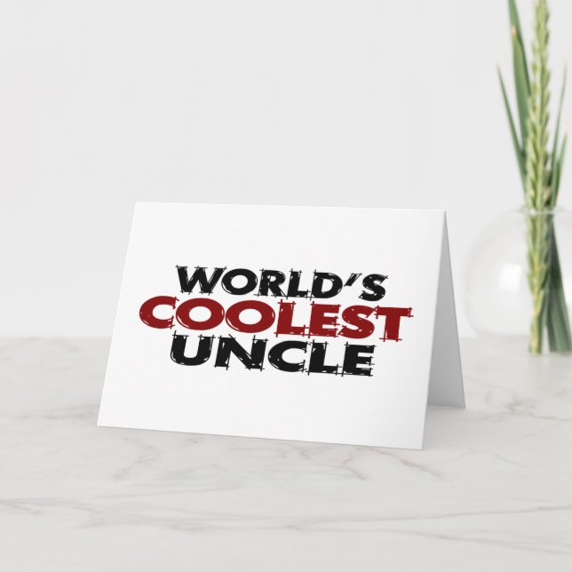 Carte Oncle le plus froid des mondes (Devant)