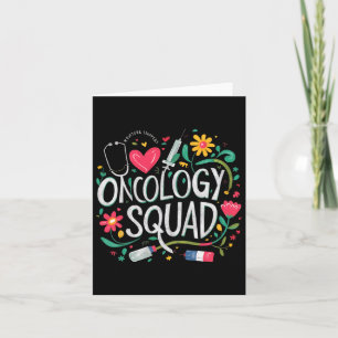 Carte Oncologie Équipe Oncologie Infirmière Équipage Onc