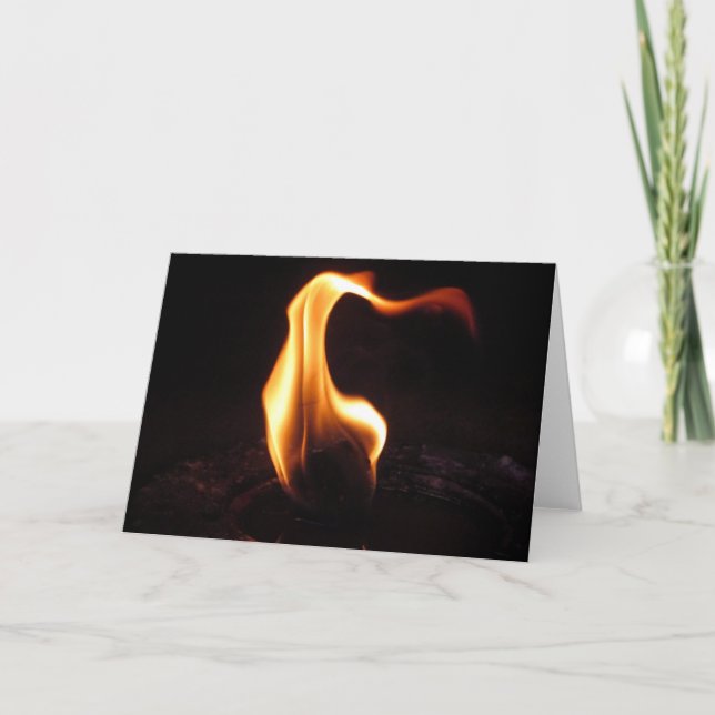 Carte onde de flamme (Devant)