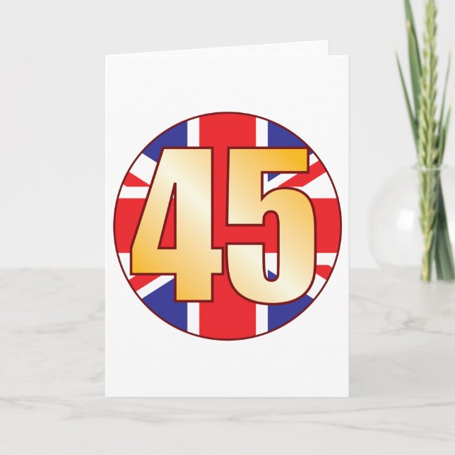 Carte Or des 45 R-U (Devant)