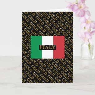 CARTE OR ITALIEN 