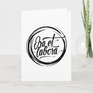 Carte Ora et labora