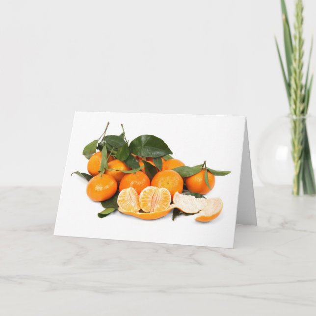 Carte Oranges (Devant)