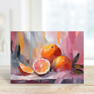 Carte Oranges Encore Vie Moderne Impressionniste Art