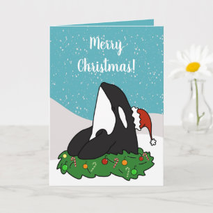 Carte Orca Noël