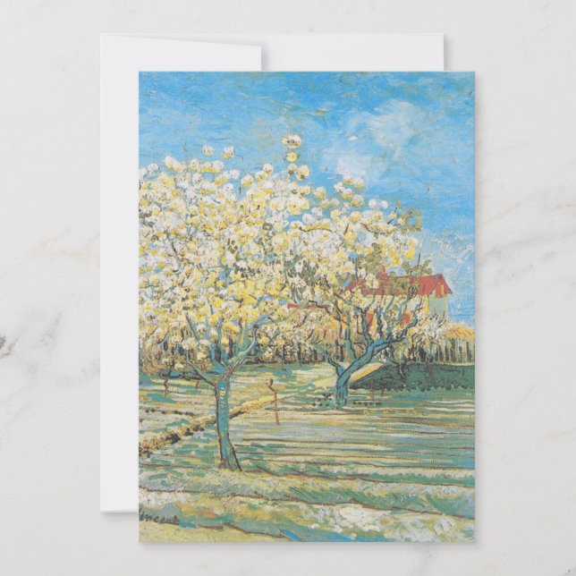 Carte Orchard en fleurs | Vincent van Gogh (Devant)