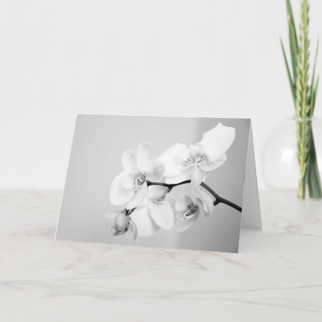 Carte Orchidée (Devant)