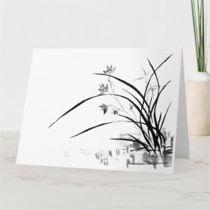 Carte Orchidée Noble