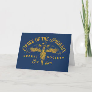 Carte ORDRE DE PHOENIX Secret Society Graphic