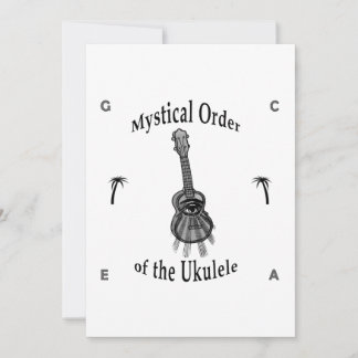 Carte Ordre mystique de l'Ukulele