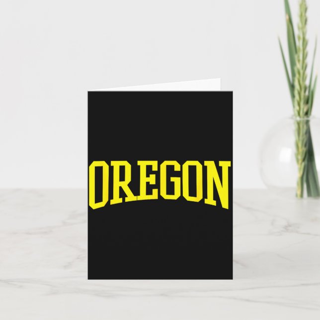 Carte Oregon - Throwback Design - Clic  (Devant)