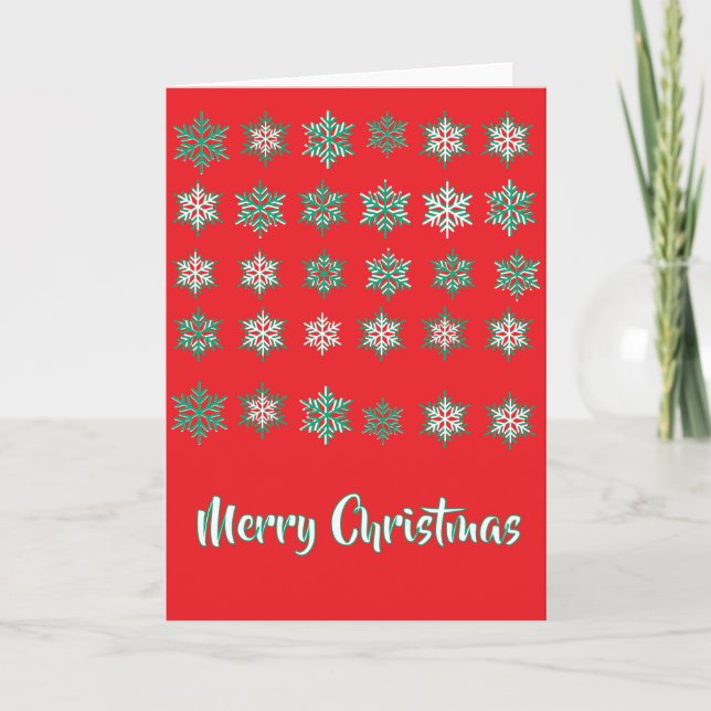 Carte Oreiller de Noël (Devant)