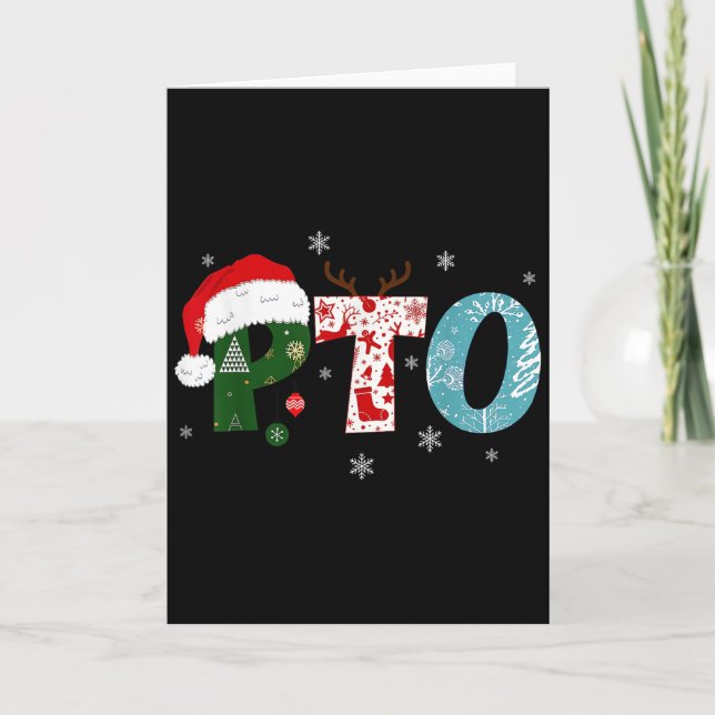 Carte Organisation de parents d'élèves de Pto Santa Hat  (Devant)