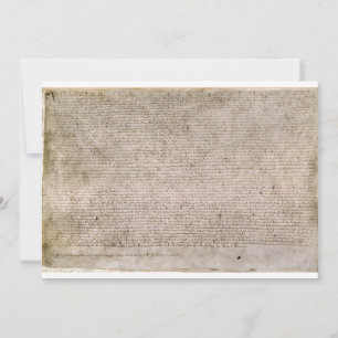 Carte ORIGINAL 1215 Magna Carta British Library