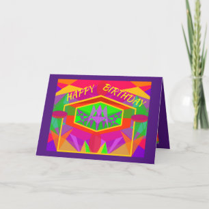 Carte originale d'art noir numérique