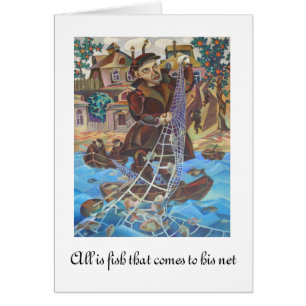 Carte originale de peinture de Fishman