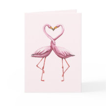Carte originale de Valentine d'aquarelle de coeur