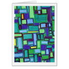 Carte originale lumineuse d'art