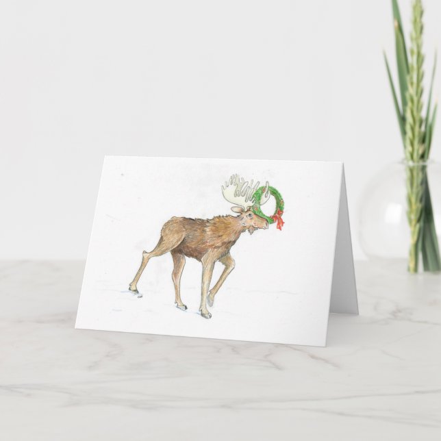 Carte orignal et couronne (Devant)
