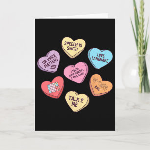 Carte Orthophonie Slp Joyeuse Saint-Valentin Conversati