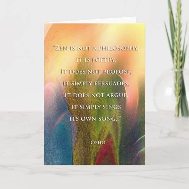 Carte Osho Zen (Devant)