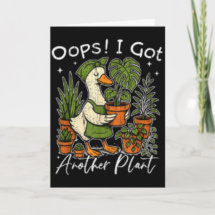 Carte Oups, j'ai eu une autre plante, plante Silly Goose