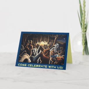 Carte Ours Bear Art Imprimer Cartes d'invitation