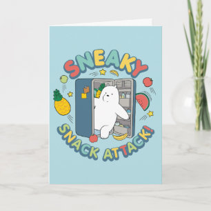 Carte Ours De Glace - Attaque Snack Sneaky!