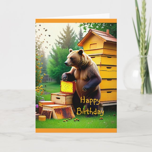 Carte Ours de ruche (Devant)